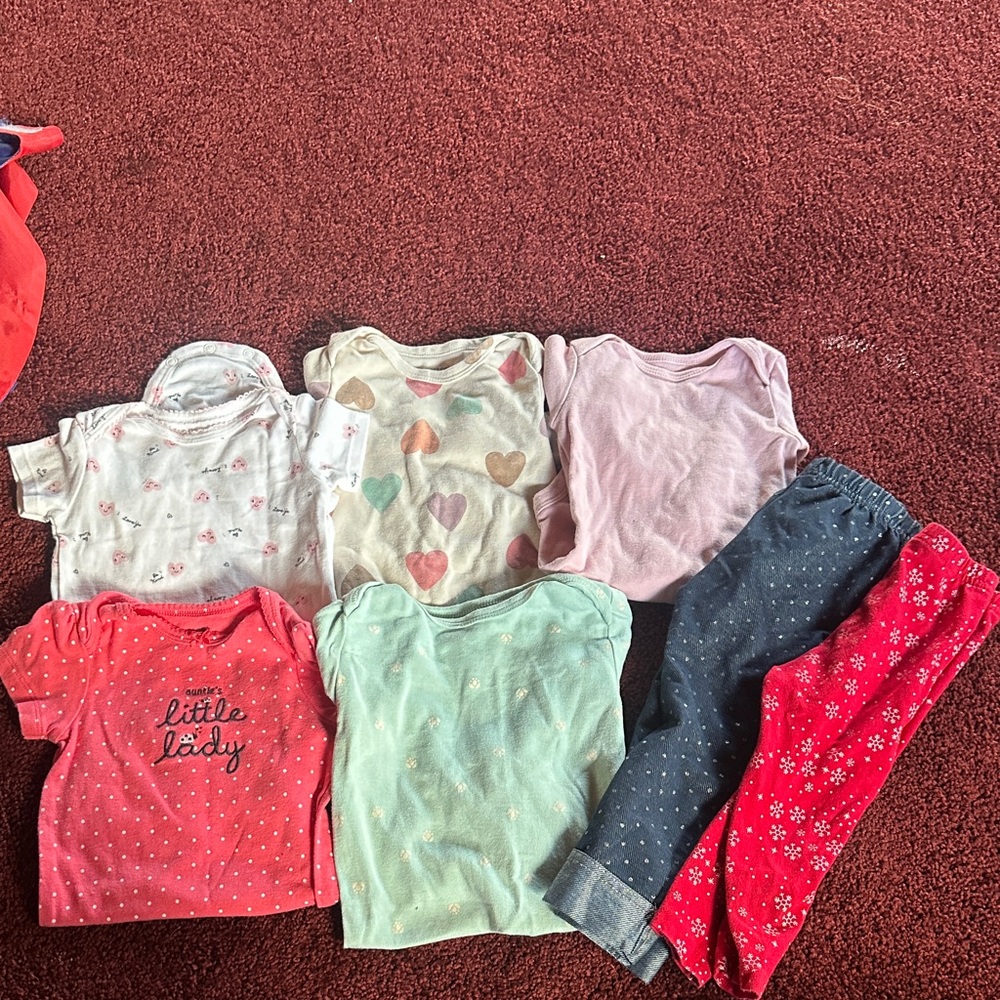 7 for $20 Colorful Baby Clothing Set
